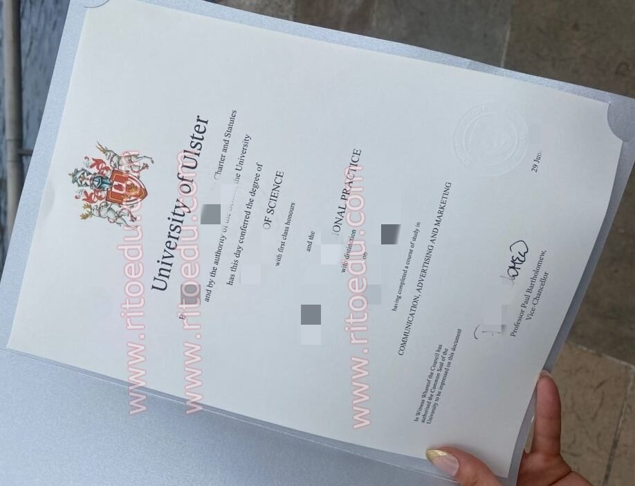 快速了解阿尔斯特大学毕业证成绩单制作流程，英国UU文凭独家渠道