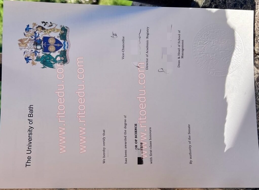 25年最新巴斯大学毕业证成绩单版本已更新，英国文凭购买