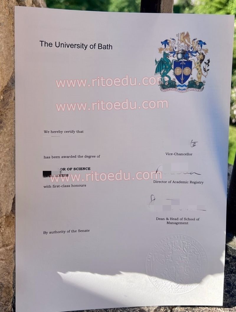 25最新年最新英国巴斯大学毕业证版本已更新，办理一份英国学位证要多久，英国能做留服认证吗