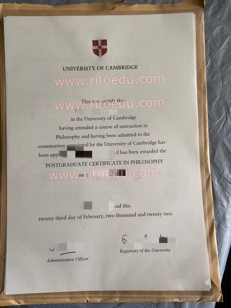 剑桥大学毕业证成绩单办理英国University of Cambridge文凭哪家强,英国教育部认证,留信认证
