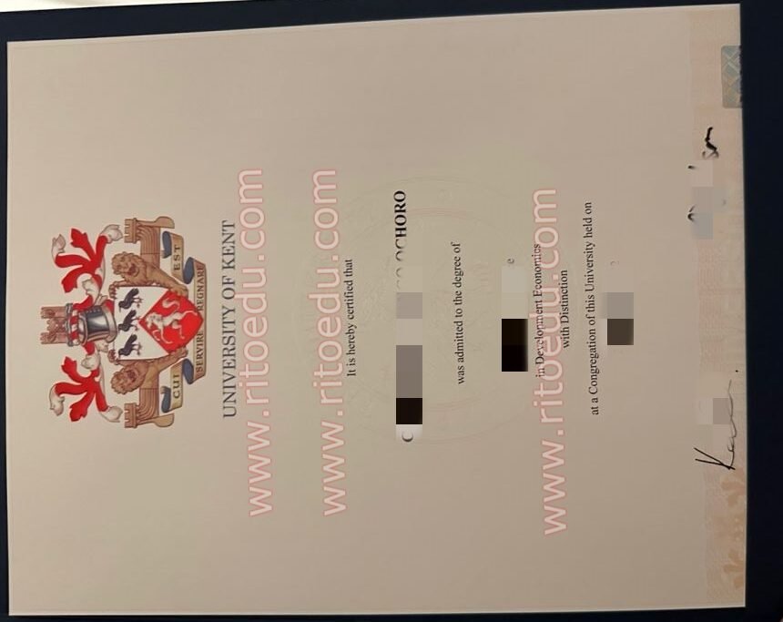 购买肯特大学精品毕业证成绩单25年最佳渠道，英国UKC文凭