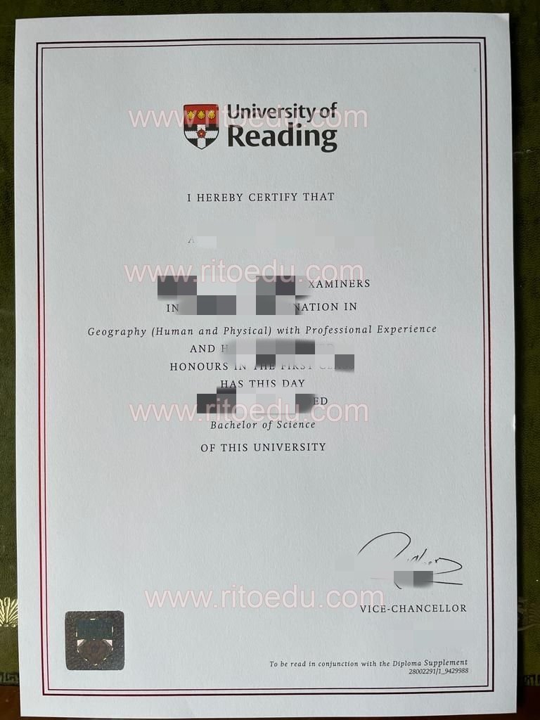 25年最新雷丁大学硕士学位证样本|英国留信可查文凭,教育部认证