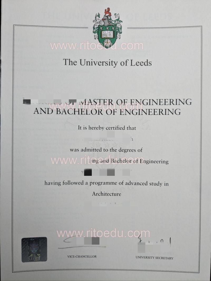 遗失利兹大学高仿毕业证书,补办利兹大学文凭成绩单渠道利兹大学毕业证书样本图，遗失利兹大学学位证书与补办