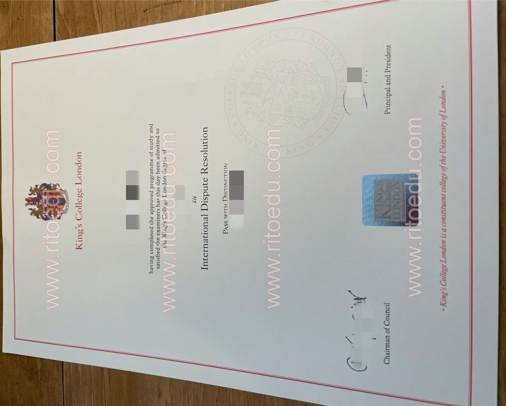 在线订购伦敦国王学院毕业证成绩单，英国KCL文凭购买最佳渠道