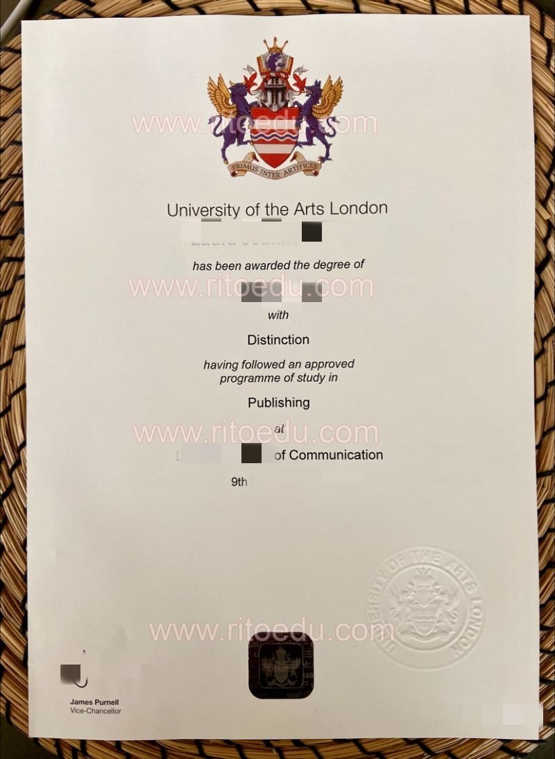 UAL成绩单复制邮寄|UAL毕业证书伦敦艺术大学假学历学位认证英国文凭