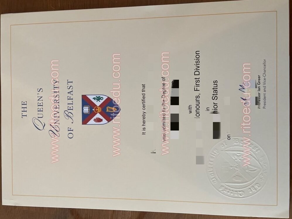 仿制贝尔法斯特女王大学毕业证成绩单,英国Queen’s文凭购买