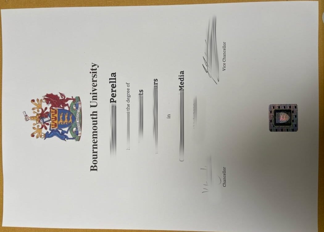 买伯恩茅斯艺术大学毕业证成绩单要几天?AUB精仿文凭证书