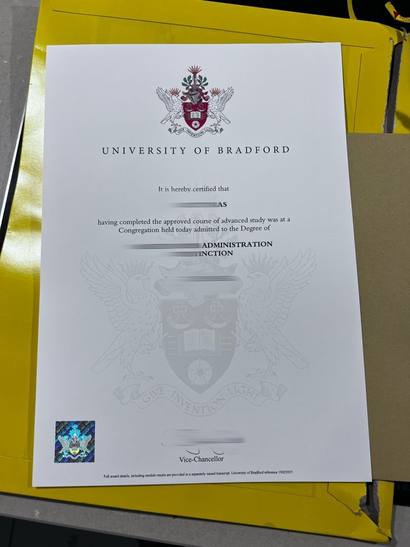 怎么买布拉德福德大学毕业证成绩单等配套材料,UoB学历文凭认证,布大真实留信认证,办英国毕业证