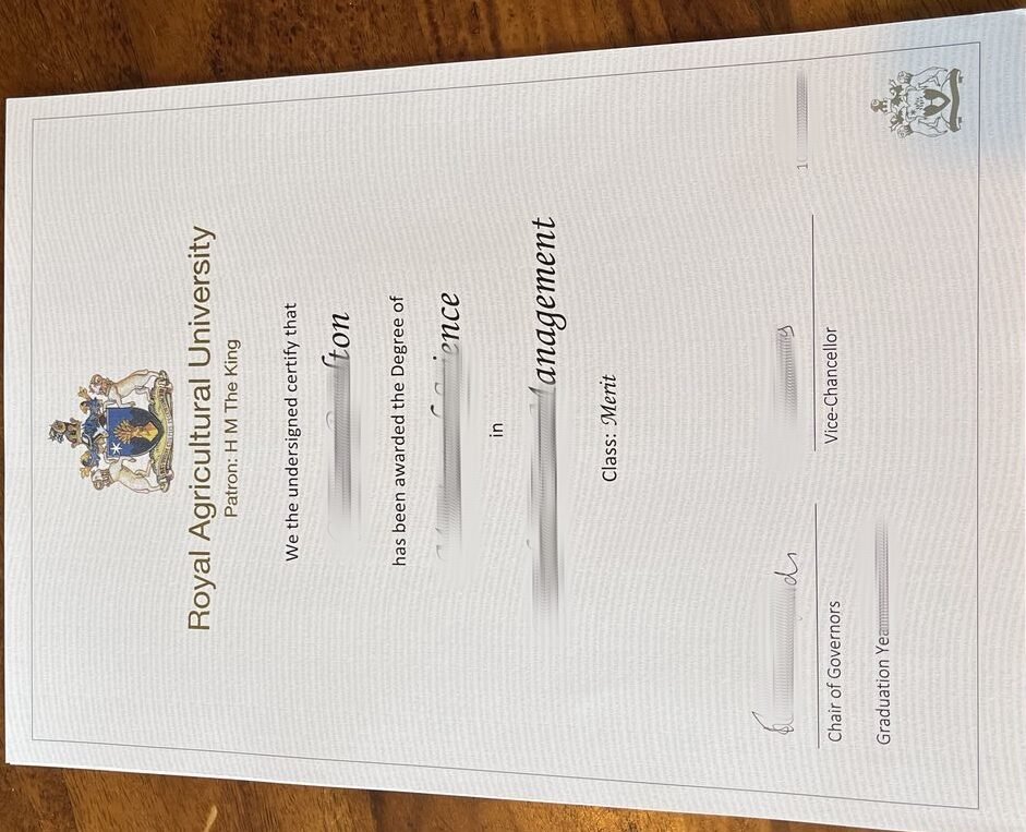 皇家农学院提供各学科硕士MBA学位本科研究生学位课程毕业证书成绩单英国RAC教育部认证RAC真实留信认证