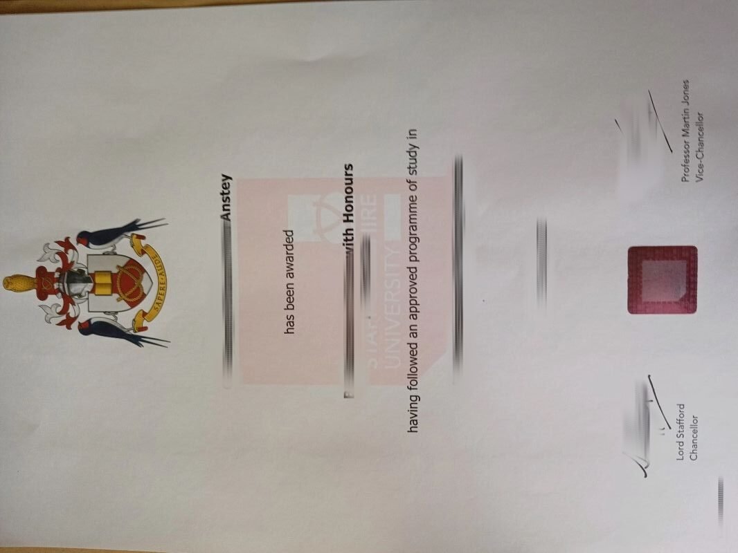 办斯塔福德郡大学毕业证成绩单，英国学位证书等级划分