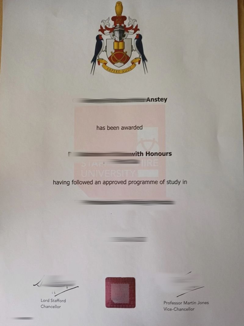 挂科怎么办斯塔福德郡大学毕业证书,英国学位证书等级怎么划分,英国大学成绩单制作,在线办真实留信认证教育部认证