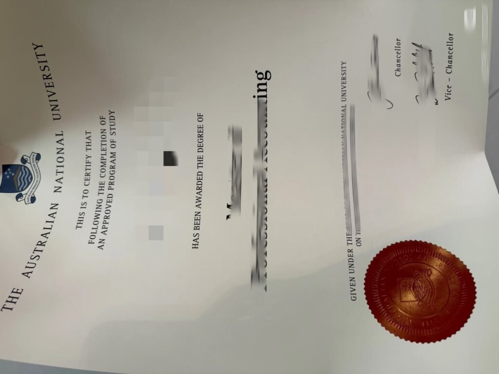 澳大利亚国立大学毕业证样本|代办澳洲博士学历|办理国外大学文凭