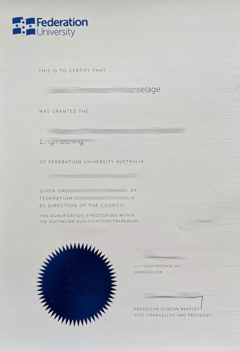留学澳大利亚联邦大学有什么要求？FedUni容易 拿到毕业证和成绩单吗？未毕业做真实留信认证