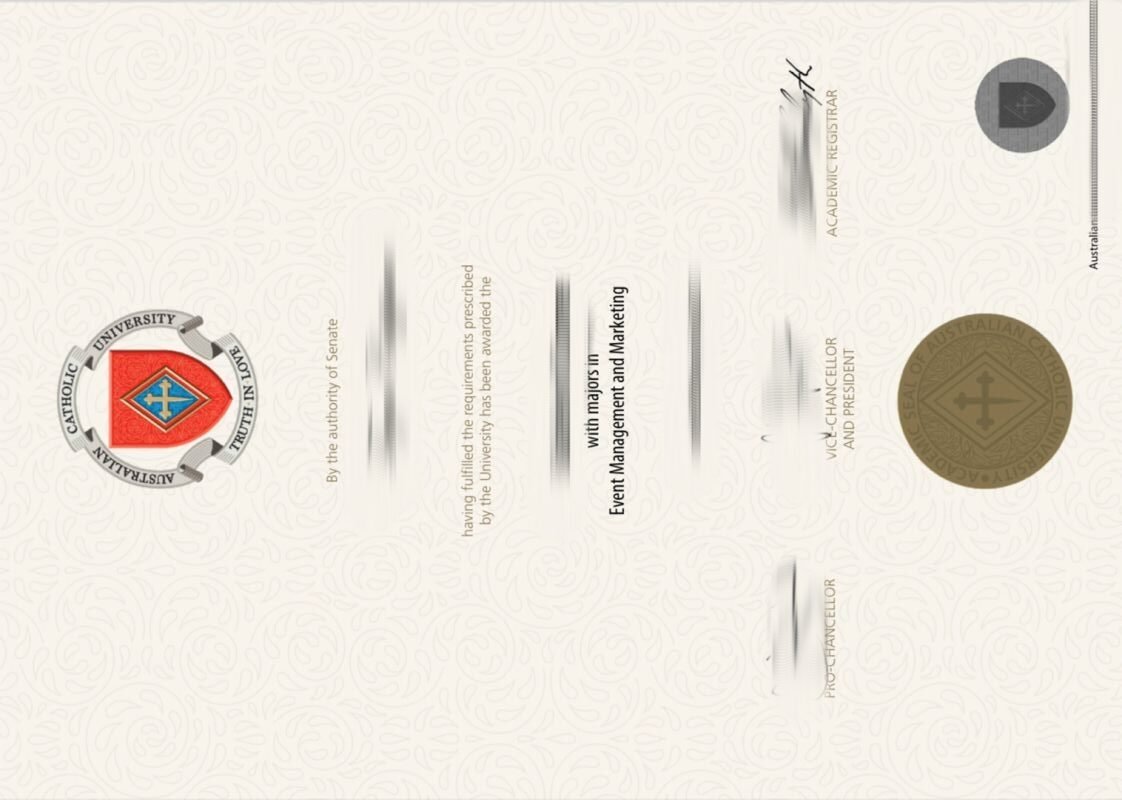 如何购买澳大利亚天主教大学毕业证成绩单,ACU文凭定制