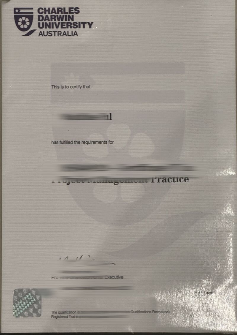 CDU毕业证书复制邮寄|CDU成绩单查尔斯达尔文大学真实留信认证澳洲文凭