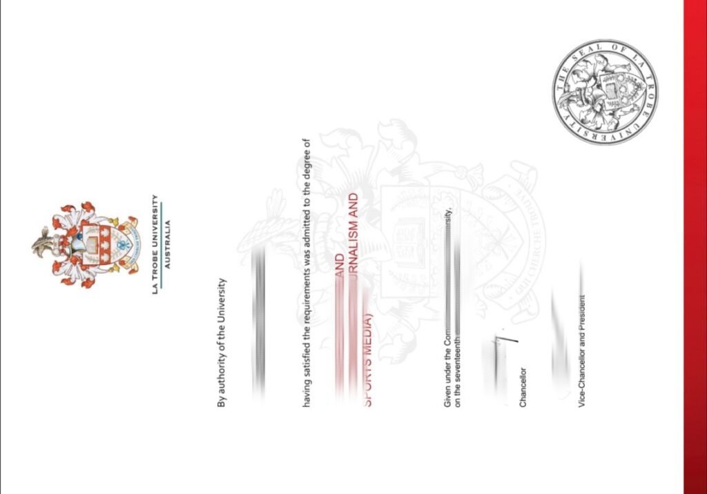 澳大利亚拉筹伯大学毕业证实拍图片|La Trobe University文凭