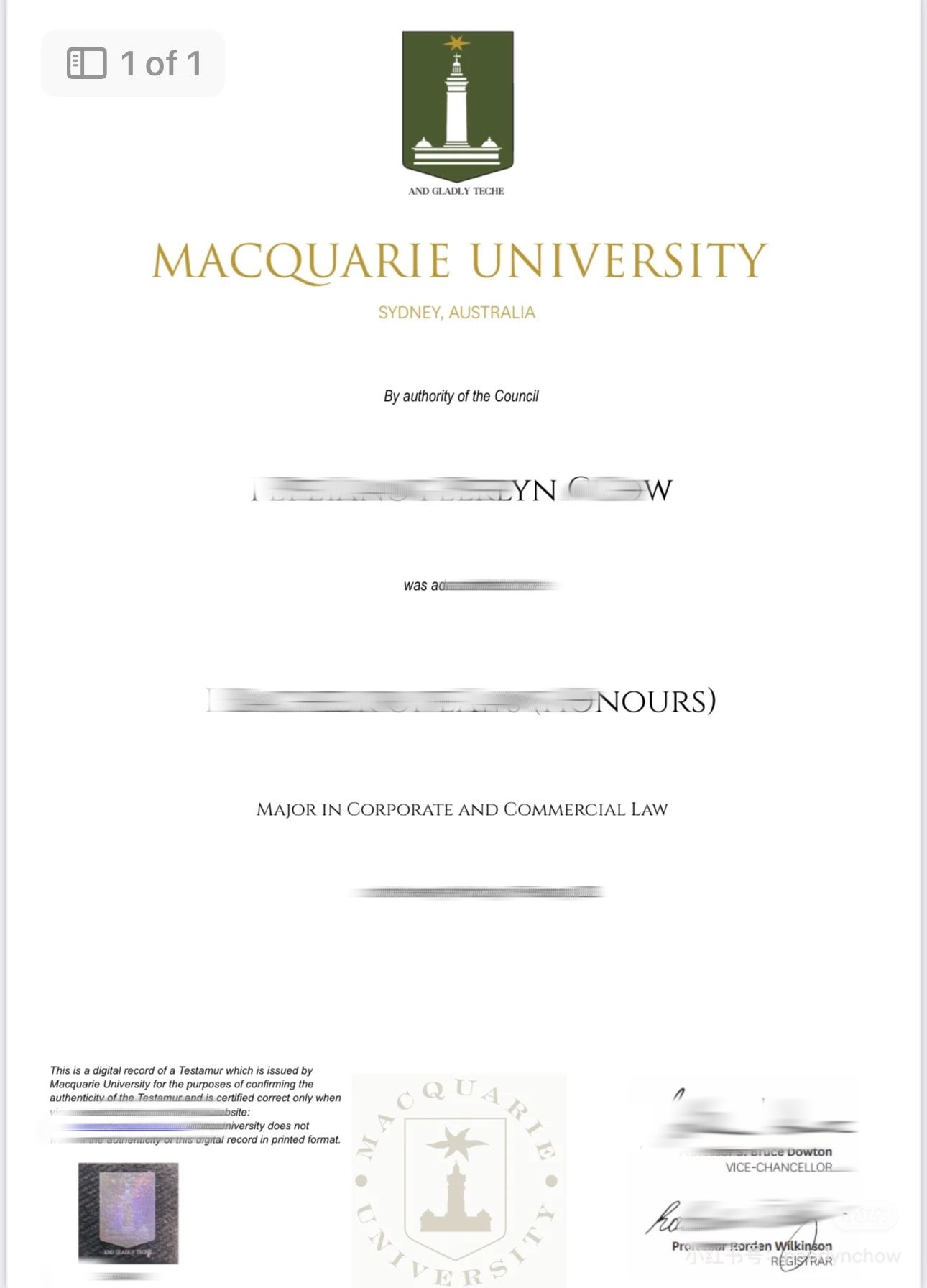 就读麦考瑞大学挂科了怎么办？哪里能办MQU毕业证成绩单留学澳洲没毕业怎么做真实留信认证