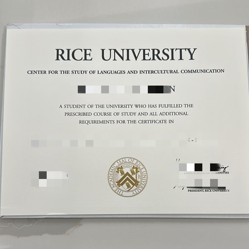 办理Rice毕业文凭购买Rice莱斯大学毕业证成绩单|美国留学毕业证书|美国diploma,transcript办美国留信认证Rice University