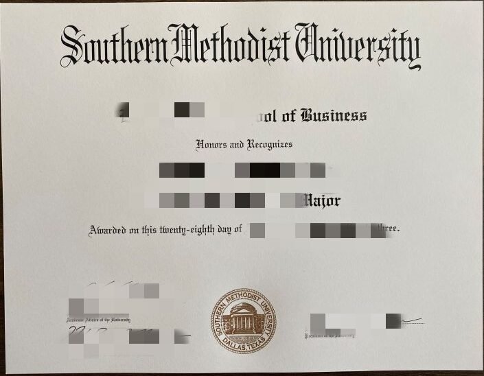 定制南卫理公会大学毕业证书,美国SMU最新文凭成绩单购买