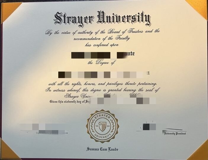 买斯特雷耶大学文凭成绩单美国diploma购买美国毕业证成绩单办理斯特雷耶大学transcript美国大学真实留信认证