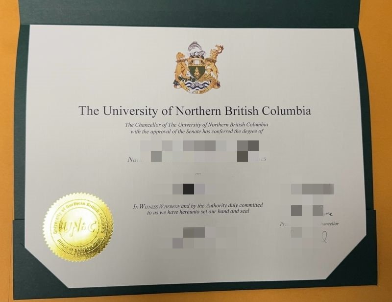购买北不列颠哥伦比亚大学diploma办理UNBC毕业证成绩单transcript北不列颠哥伦比亚大学文凭证书加拿大留信认证