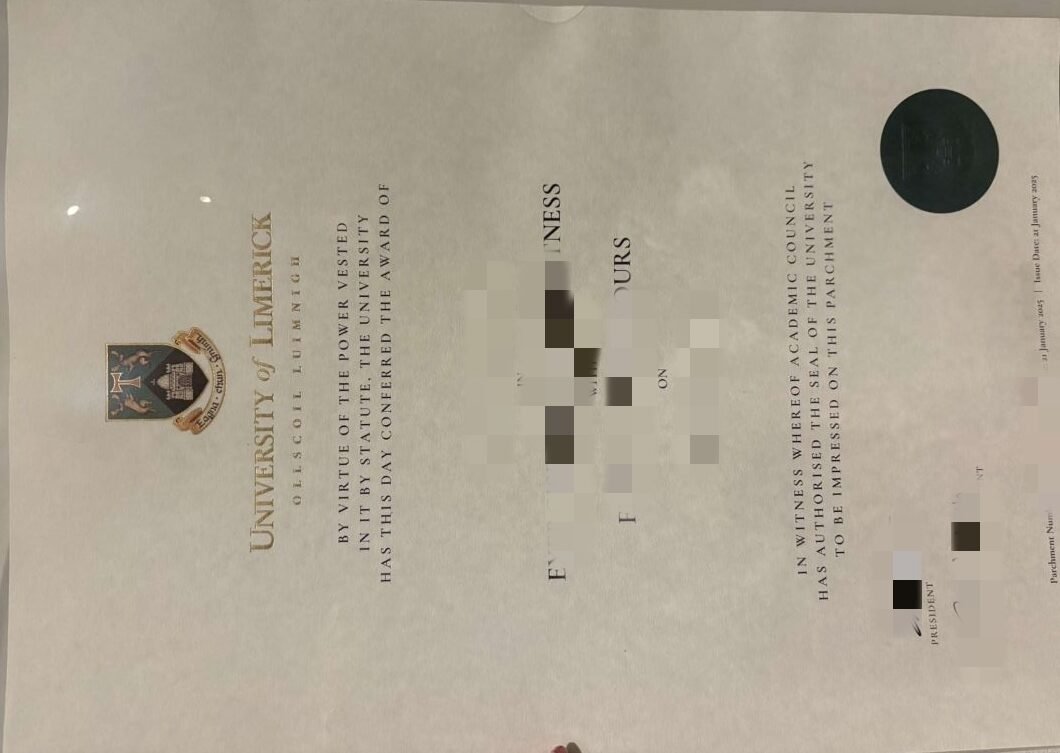定做利默里克大学毕业证成绩单，购买爱尔兰UL文凭证书