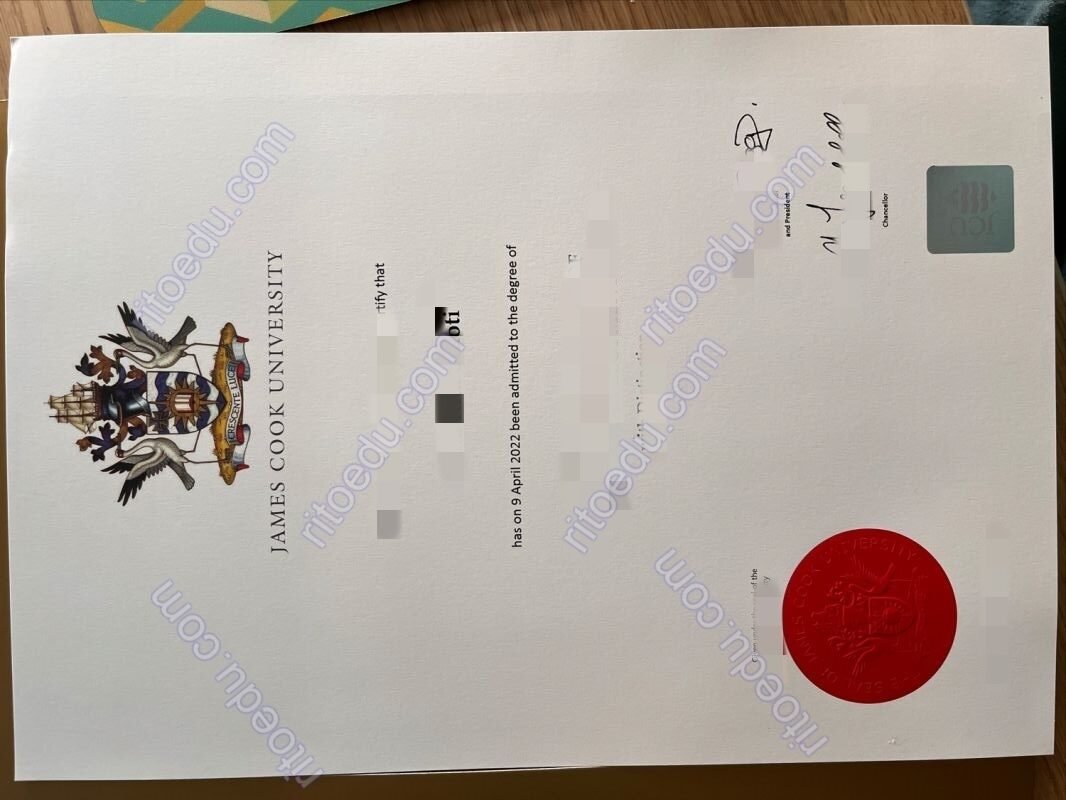 未毕业做詹姆士库克大学毕业证及成绩单，JCU文凭