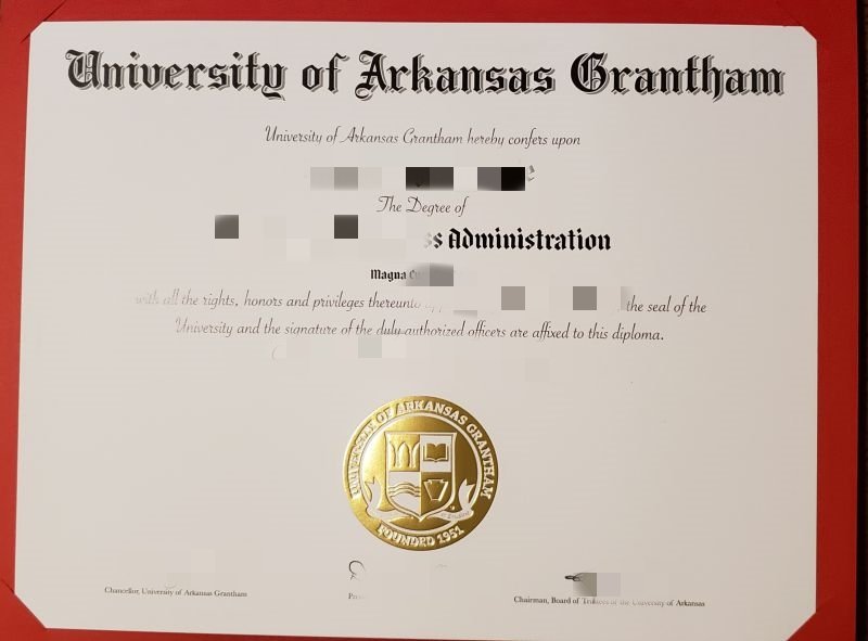 订购2025年美国阿肯色大学格兰瑟姆分校最新毕业证成绩单