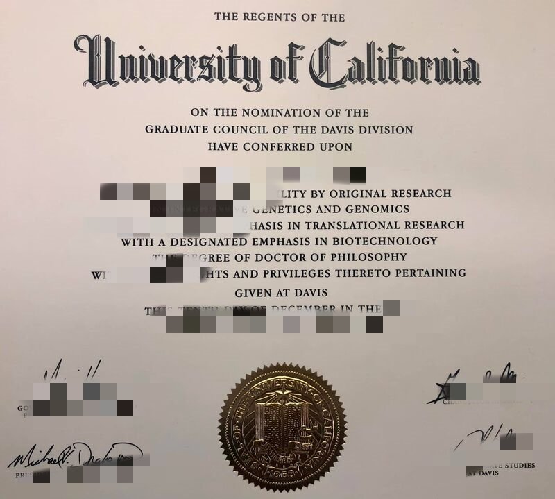 加州大学戴维斯分校（UC Davis）毕业证及成绩单办理、认证与职场背调全指南