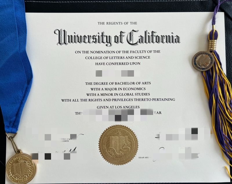 步入UCLA：美国加州大学洛杉矶分校 (毕业证及成绩单) 制作