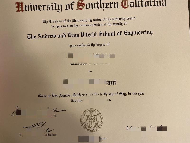 关于美国南加州大学（USC）毕业证及成绩单的原版制作与补办指南