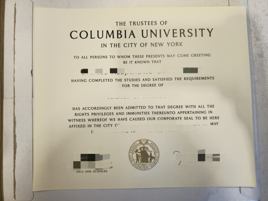 美国哥伦比亚大学毕业证及成绩单解析与补办指南