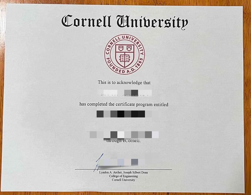 美国康奈尔大学（Cornell）毕业证及成绩单原版定制与认证指南