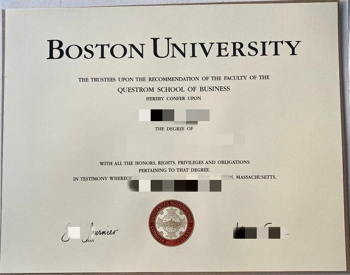 BU的学术荣光：波士顿大学毕业证及成绩单办理全指南